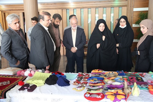 بازدید مدیرکل بهزیستی مازندران از نمایشگاه توانمندی ها و دستاورد های نابینایان