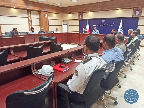 برگزاری جلسه شورای ترافیک شهرستان ساری