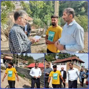 دیدار حسین جوادی با اهالی روستاهای پاجا و کنتا از بخش چهاردانگه ساری