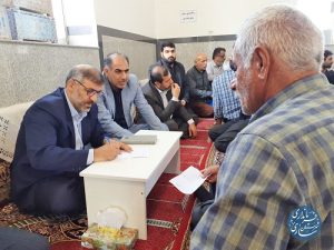 ملاقات مردمی فرماندار ساری در بخش دودانگه برگزار شد