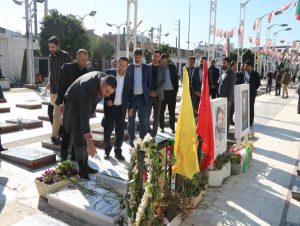 ادای احترام سرپرست شهرداری ساری به مقام شامخ شهداء