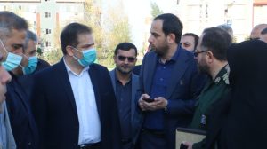 بازدید میدانی روح الله سلگی معاون سیاسی امنیتی استاندار مازندران از محلات کمتربرخوردار نکا