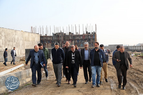 بازدید فرماندار مرکز استان از روند احداث پروژه نیروگاه زباله سوز ساری