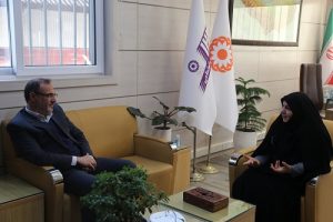 دیدار فرماندار شهرستان میاندورود با مدیرکل بهزیستی استان مازندران
