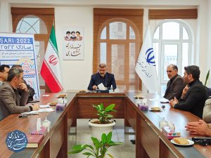 نشست فرماندار ساری با سرمایه گذار بخش خصوصی