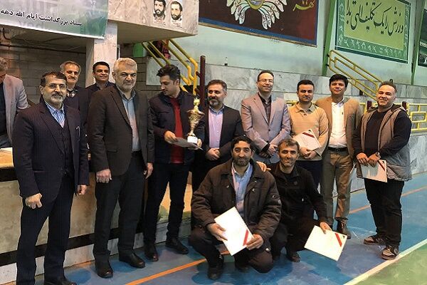 اختتامیه مسابقات ورزشی اداره کل راه و شهرسازی مازندران