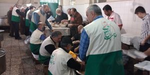 مهر و برکت رضوی؛ مهمان سفره افطاری روزه داران