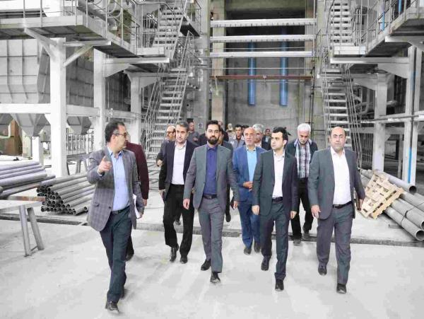 بازدید سرپرست معاونت امور شهرداری‌های سازمان شهرداری‌ها و دهیاری‌های کشور از نیروگاه زباله‌سوز شهرستان ساری