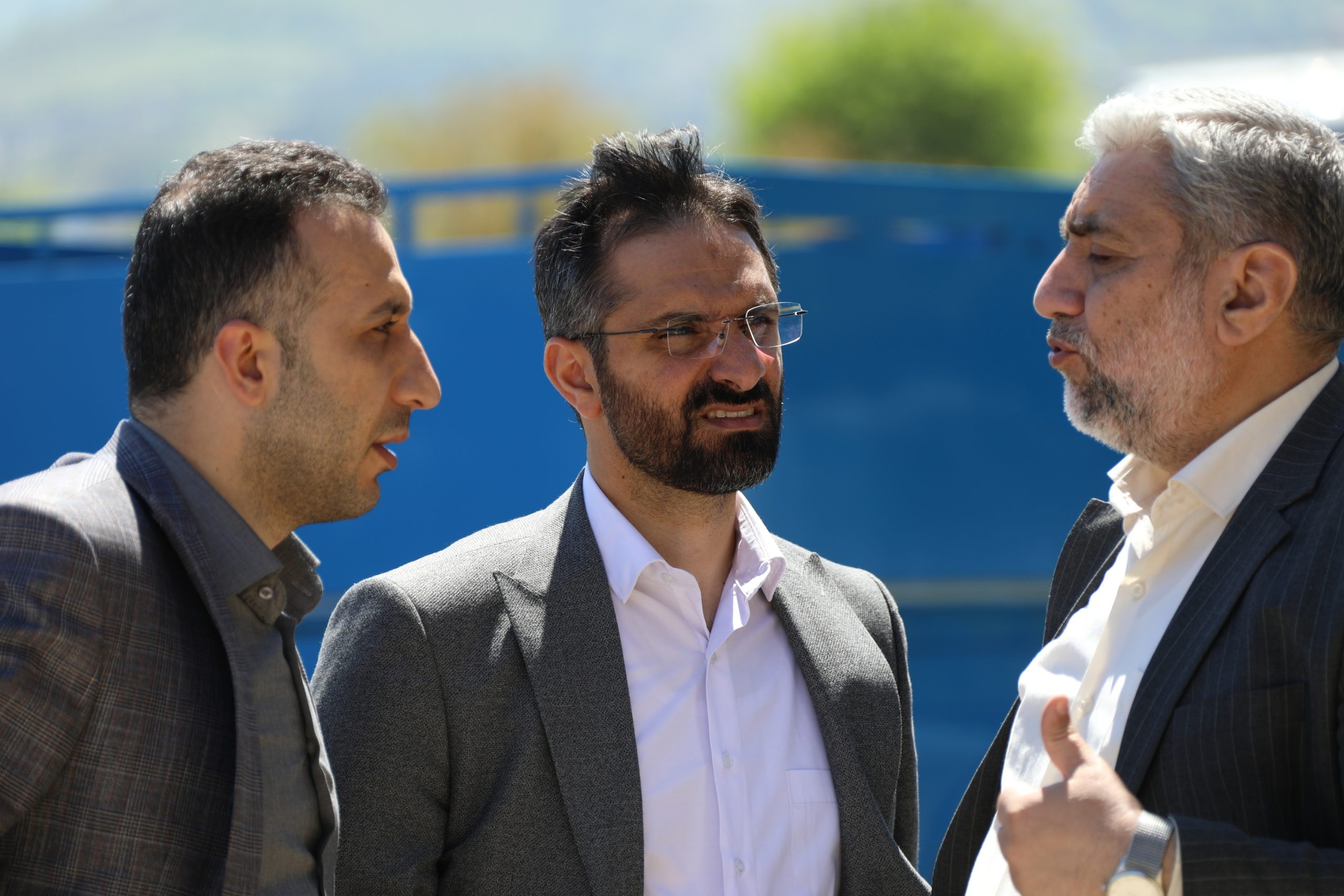 بازدید از مسیر ورودی پارک جنگلی شهید نوبخت