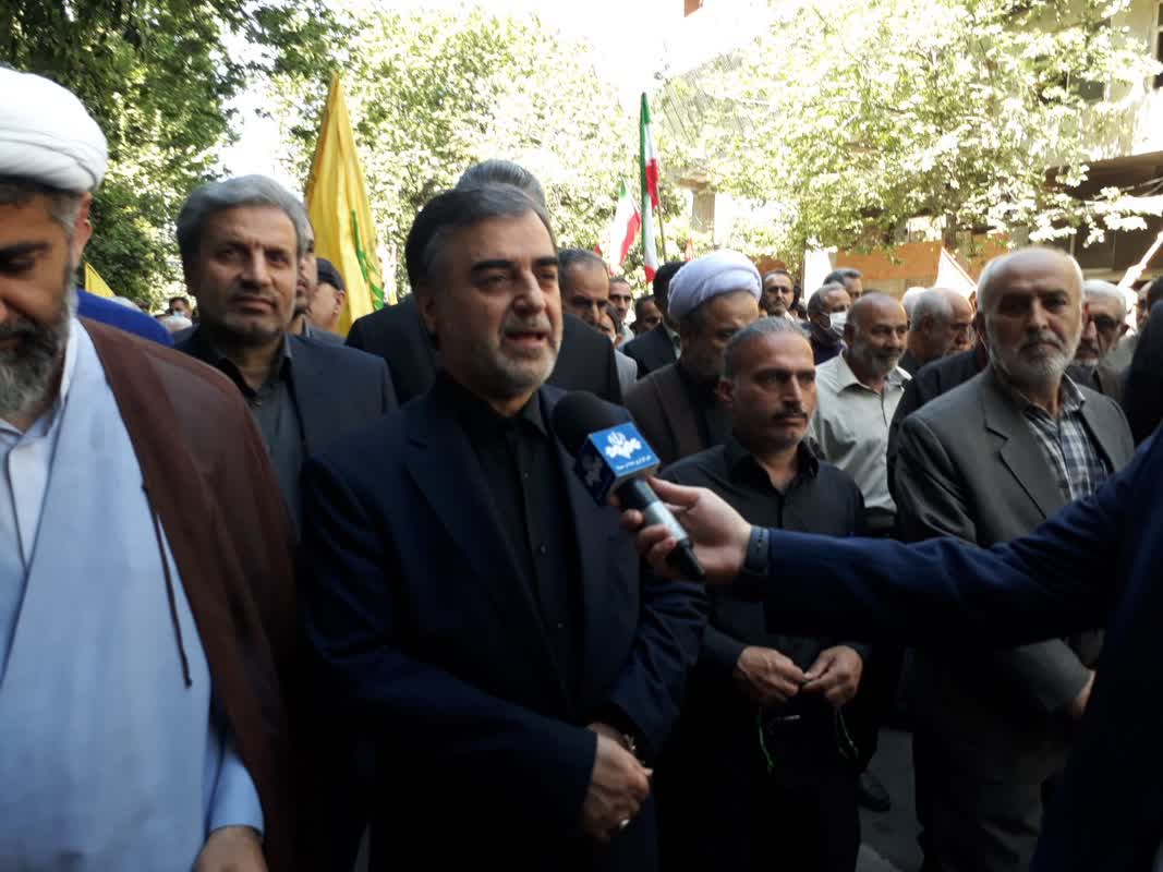 آگاهی تمام کشورهای آزادی خواه جهان نسبت به جنایات رژیم صهیونیستی