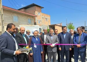 افتتاح ۱۰ پروژه تجمیعی آسفالت شهرستان ساری با اعتبار ۳۰ میلیارد تومان