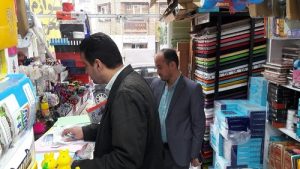 گشت بازرسی روسای شعب تعزیرات از صنوف مختلف در ساری