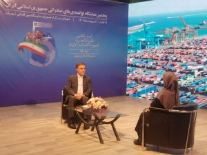 برند شدن مازندران با حضوری فعال و دستانی پُر / پرچم مازندران در نمایشگاه ایران ‌اکسپو با حسینی پور بالا رفت