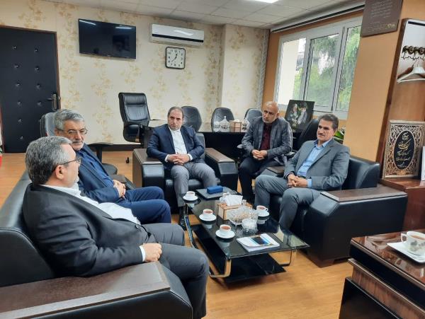 ملاقات عضو هیأت مدیره شرکت خدمات حمایتی کشاورزی کشور با رئیس سازمان جهاد کشاورزی مازندران