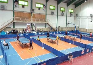 مسابقات تنیس روی میز پنجمین جشنواره ورزشی بازنشستگان کشوری مازندران