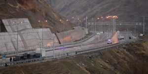 افتتاح فاز دوم آزادراه محور تهران به شمال توسط رئیس‌جمهور رئیسی