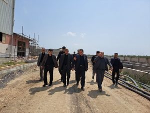 بازدید فرماندار ساری از روند احداث پروژه نیروگاه زباله سوز ساری