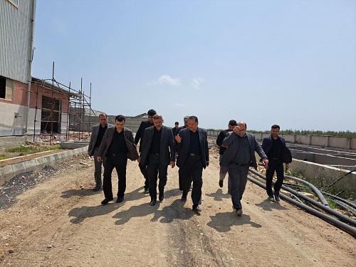 بازدید فرماندار ساری از روند احداث پروژه نیروگاه زباله سوز ساری