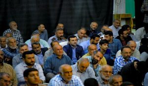 حضور محمدحسین قبادی شهردار ساری در مراسم پرفیض دعای ندبه شهرستان ساری