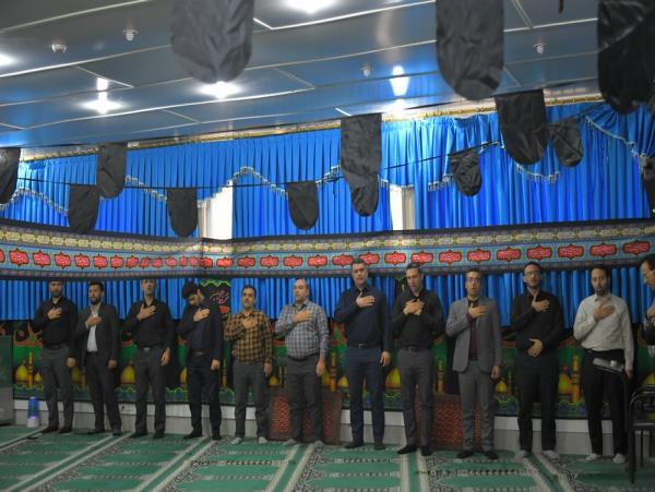 مراسم عزاداری دهه اول محرم در شهرداری ساری برگزار شد