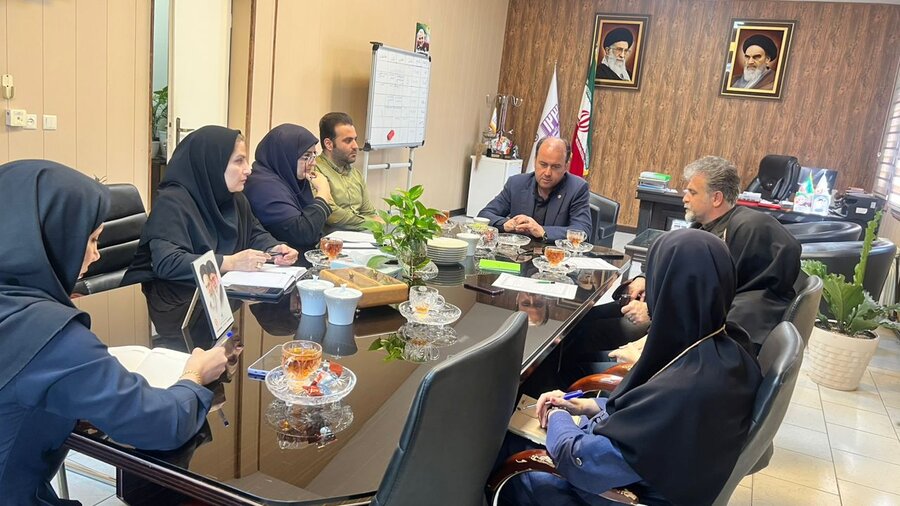 نشست تخصصی معاونت امور اجتماعی و معاونت توسعه امور پیشگیری بهزیستی مازندران