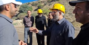 لحظه‌شماری جهت افتتاح پل روستای اروست بعد از ۲۸ سال