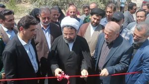 افتتاح پل گلزار شهدا روستای تیله نو در گلوگاه