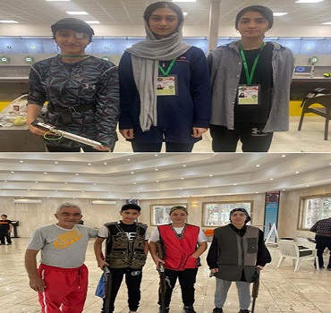 برای اولین‌ بار؛ تیم استعدادهای تیراندازی استان مازندران نائب‌ قهرمان ایران شد