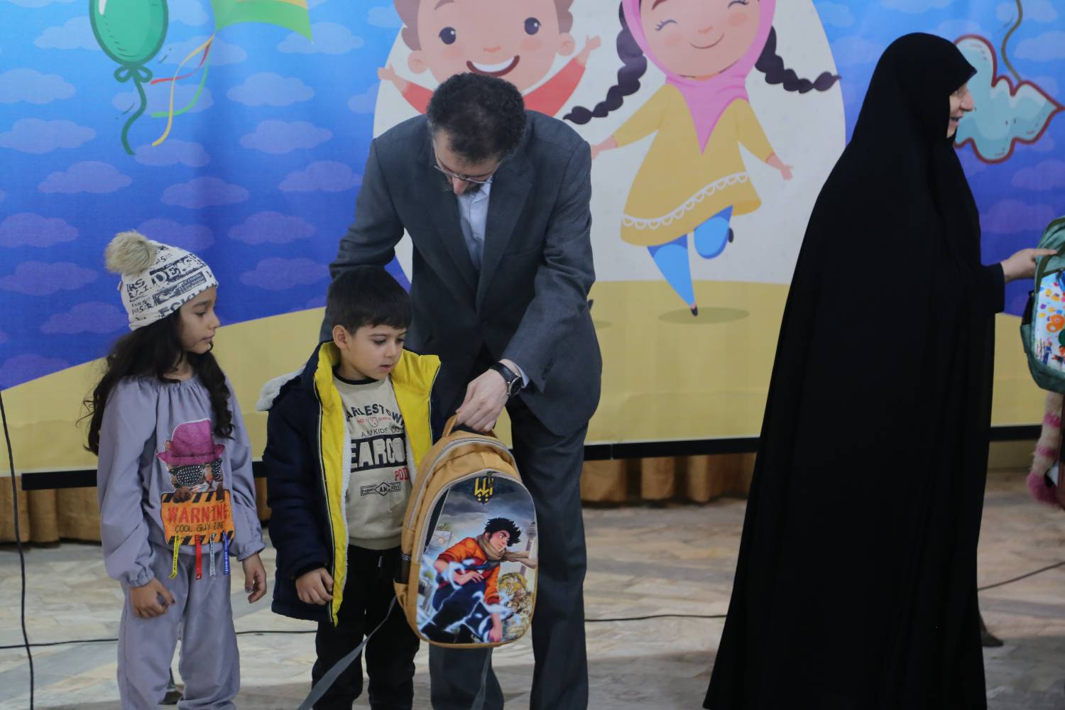 جشن بزرگ بچّه‌های مهر به مناسبت هفته‌ی ملّی کودک برگزار گردید