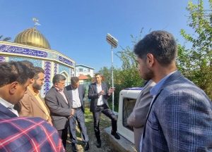 حضور سرپرست معاونت امور توسعه پیشگیری و رئیس اداره پذیرش و هماهنگی گروههای هدف بهزیستی مازندران در کلاردشت