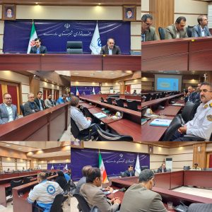 برگزاری جلسه ستاد مدیریت بحران شهرستان ساری