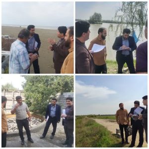 بازدید سیادتی نماینده بنیاد برکت در غرب مازندران از چند طرح شیلاتی در محمود آباد