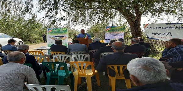 پنجمین کاروان ترویجی بهره وری ویژه الگوی کشت ملی محصولات زراعی کشت پاییزه در مازندران