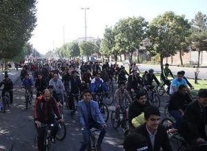 همایش سراسری دوچرخه سواری عمومی در استان مازندران