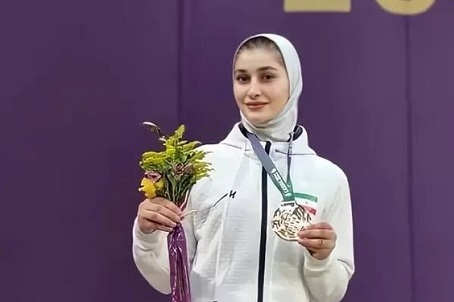 تیم ملی ایران، به این دختر افتخار می‌کند