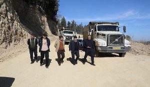 بازدید شهردار ساری از پروژه‌های عمرانی سطح شهر