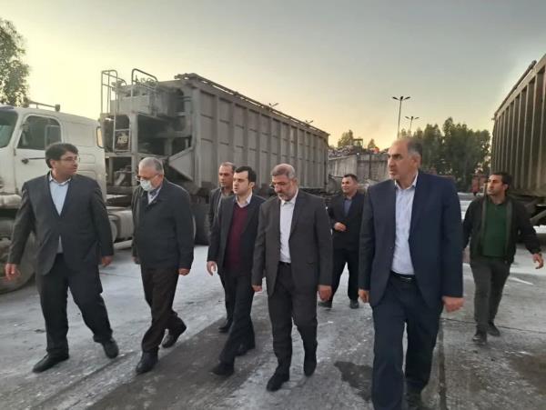 آخرین وضعیت سکوی حمل زباله شهرداری ساری