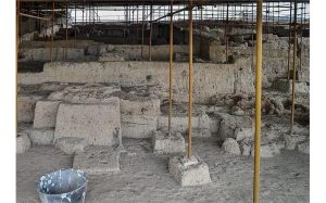 مرمت سایت موزه گوهر‌تپه در بهشهر در حال انجام است