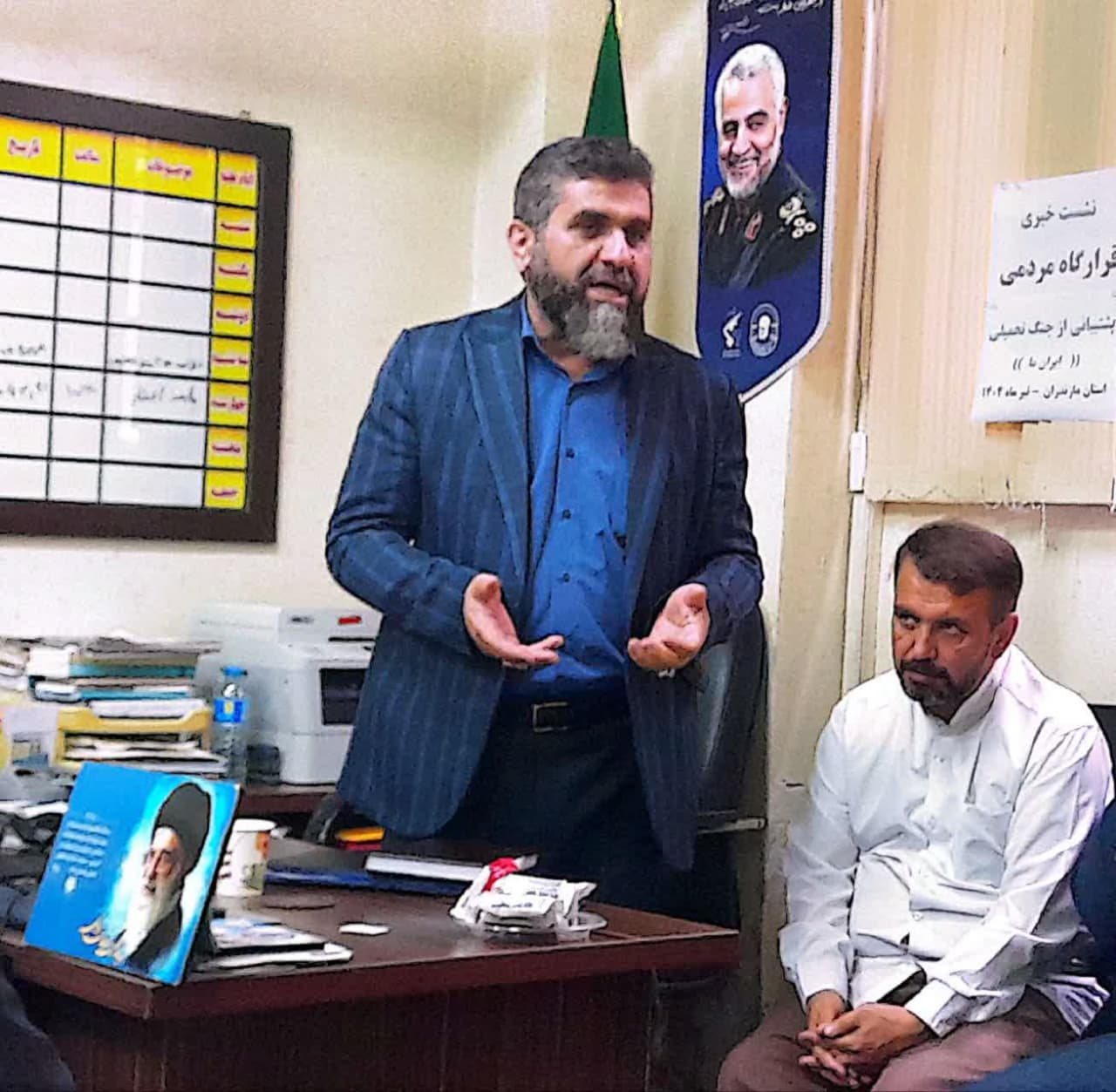 پیشگامی مازندران در تشکیل قرارگاه مردمی/ پشتیبانی ازجنگ تحمیلی /تشریح ماموریت‌های پنج‌گانه ستادهای شهرستانی «ایران ما»