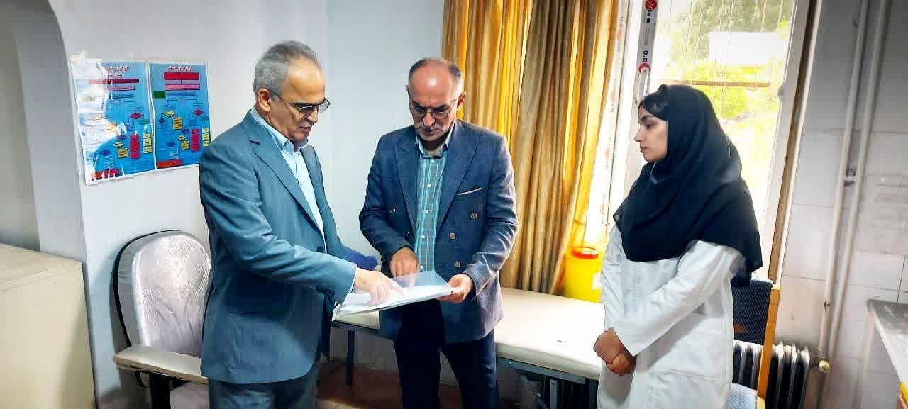 بازدید میدانی رئیس دانشگاه علوم پزشکی مازندران از مراکز بهداشتی درمانی شهرستان نور