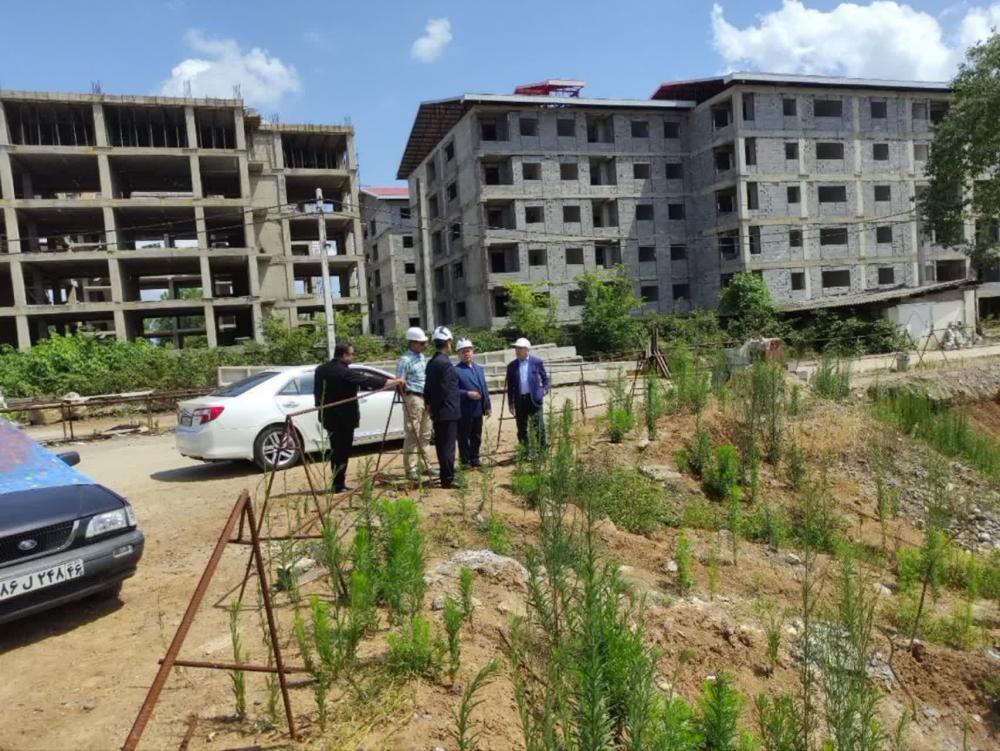 بازدید استاندار گیلان از پروژه بزرگ مسکونی و گردشگری تیدا در رشت