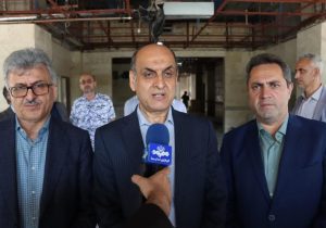 تأکید استاندار گیلان بر تسریع در تکمیل فاز جدید بیمارستان انزلی