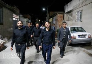 شهردار ساری در دل شبِ پایین‌دزا؛ چراغ‌قوه‌ها روشن، گره‌های محله باز می‌شود!