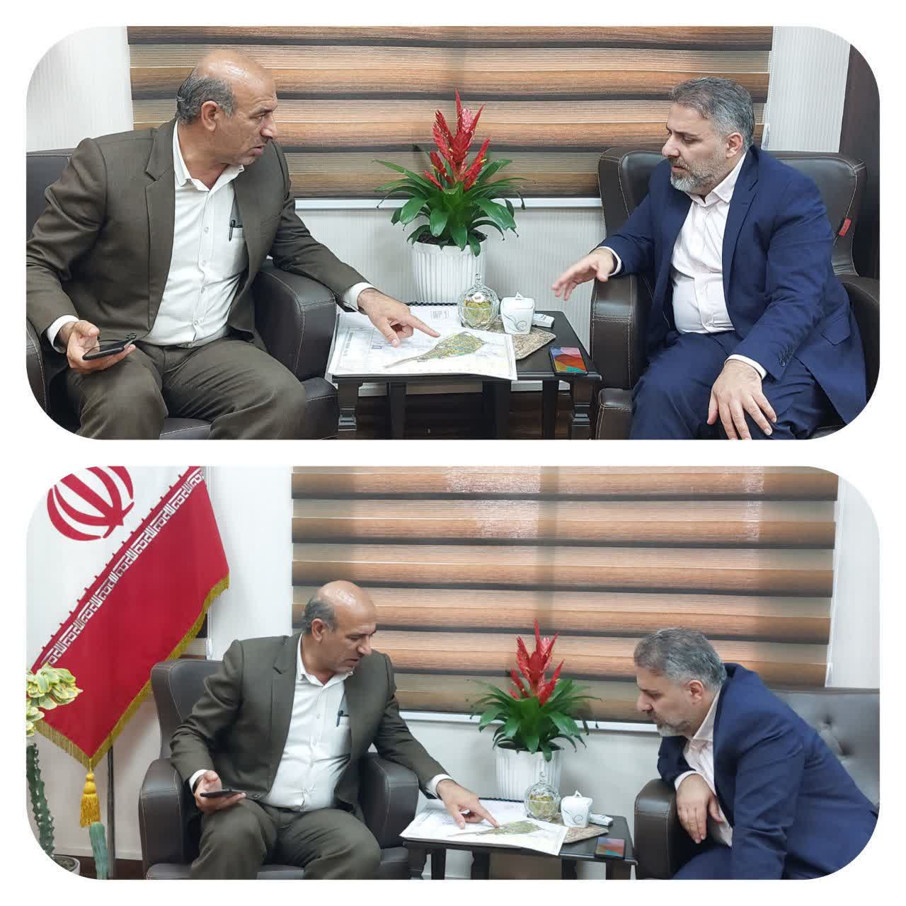 هم‌افزایی برای توسعه مازندران؛ دیدار صمیمانه شهردار نکا با مدیرکل جدید راه و شهرسازی