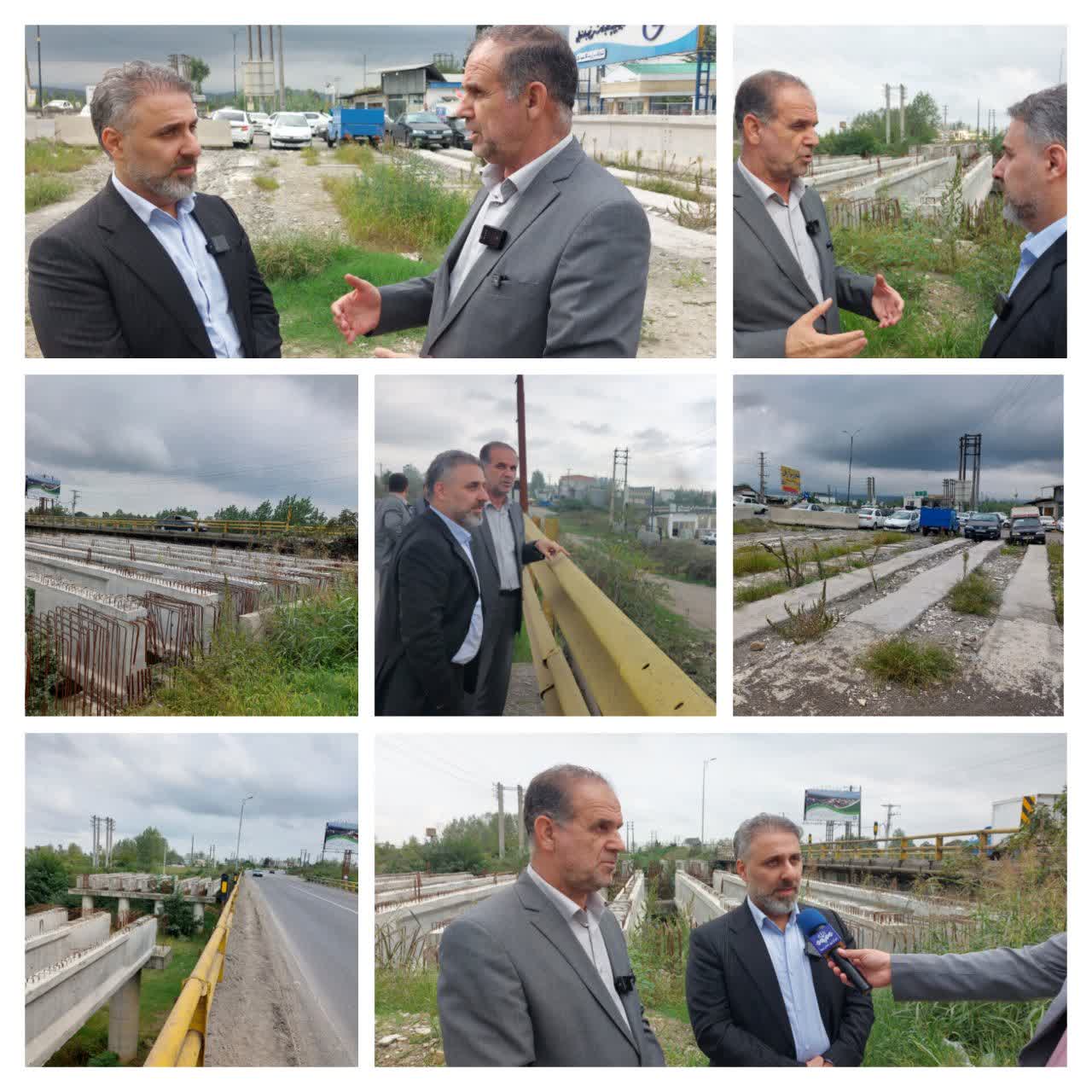 تسریع در تکمیل سه پل محور آمل – چمستان