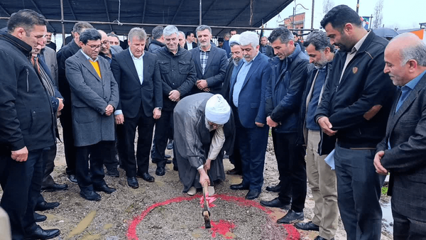 ساخت ۱۴ واحد مسکن روستایی در آمل کلنگ خورد