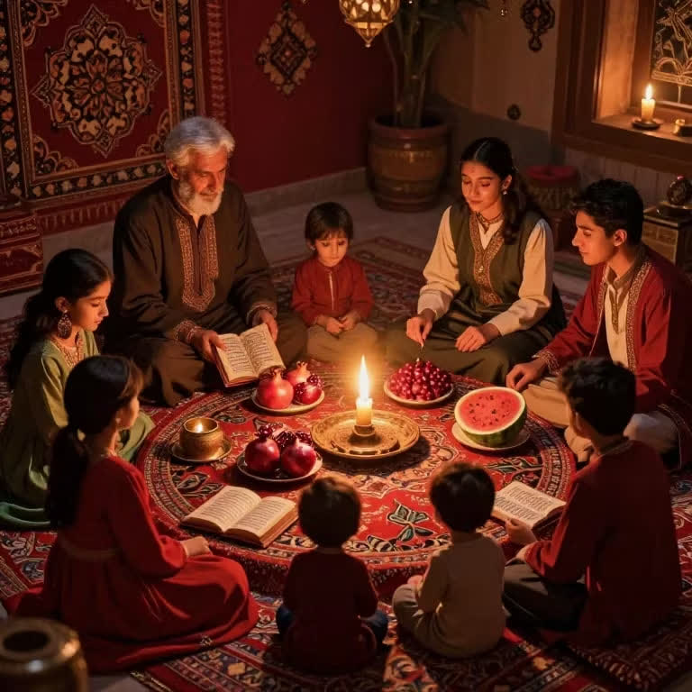 یلدا؛ شب پیوند و چراغ فرهنگ در تاریکی زمستان