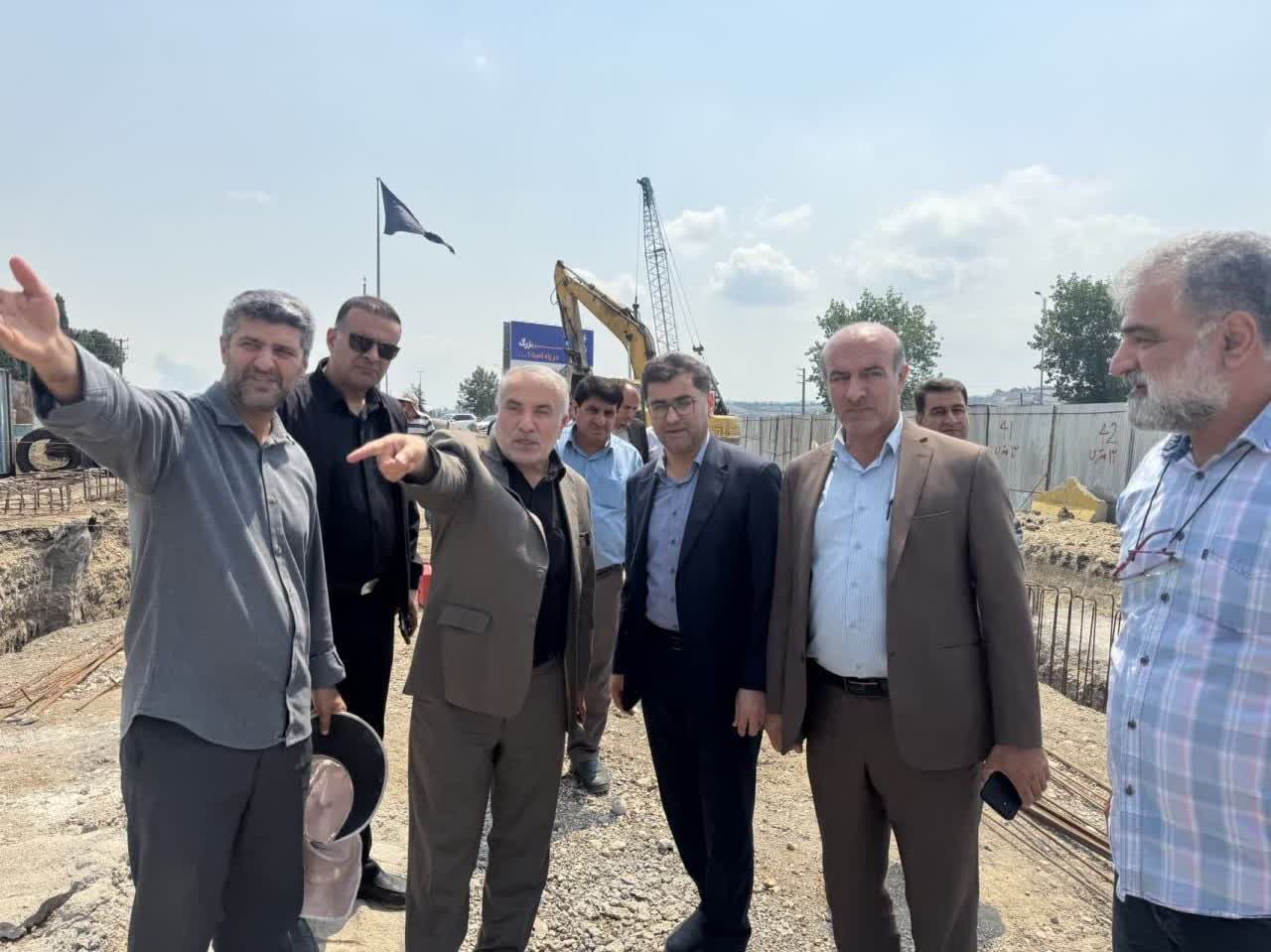گره‌گشایی از ترافیک ورودی نکا؛ ضرب‌الاجل شهردار و نماینده برای تسریع در تکمیل زیرگذر شرقی