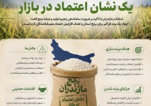 برنج مازندران یک نشان اعتماد در بازار