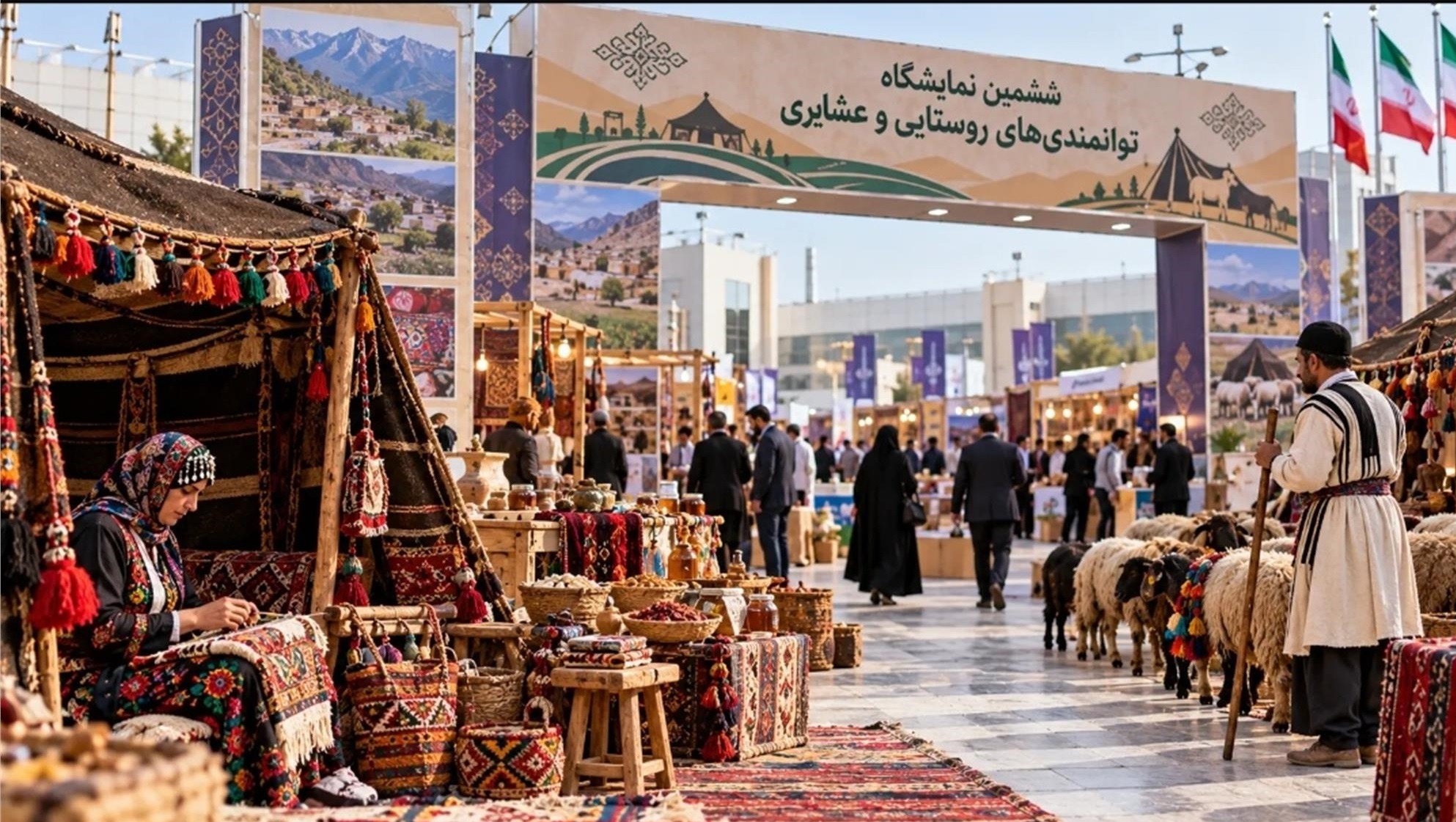 مازندران در «ویترین ملی روستاها»؛ روایت توانمندی‌های ۳۶۰۰ روستای دیار علویان